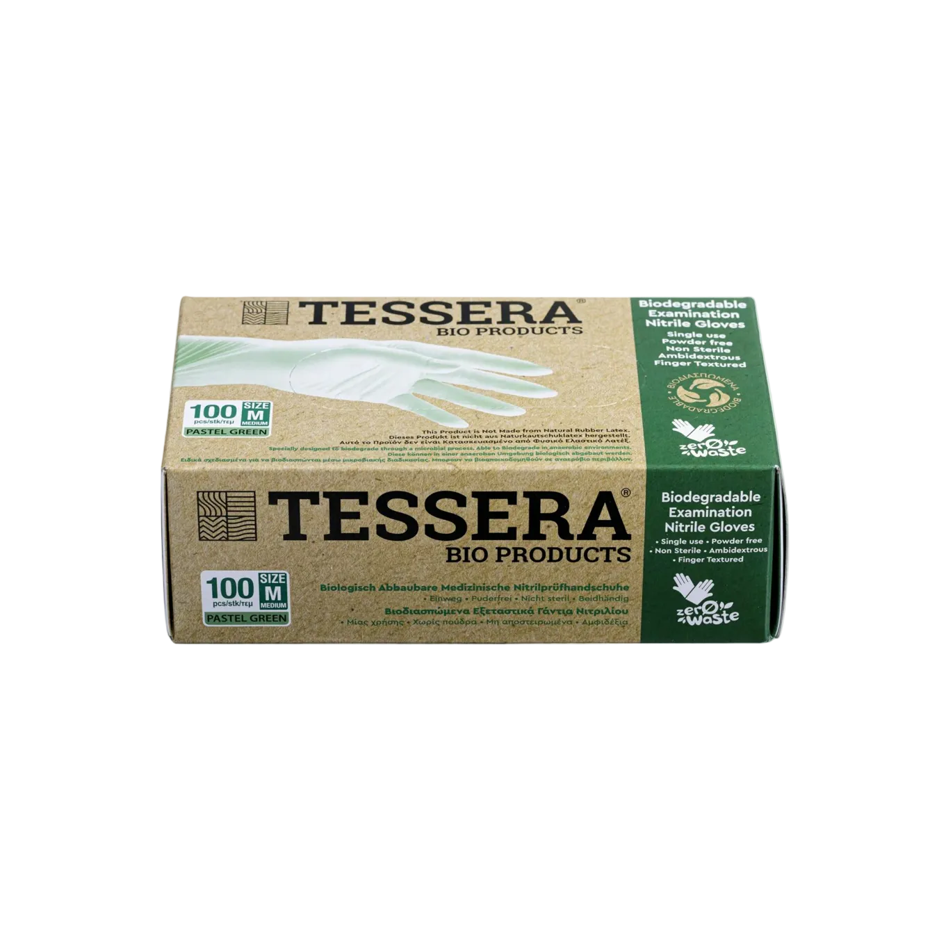 Doos á 10 stuks - Handschoenen Nitril Biodegradable Poedervrij