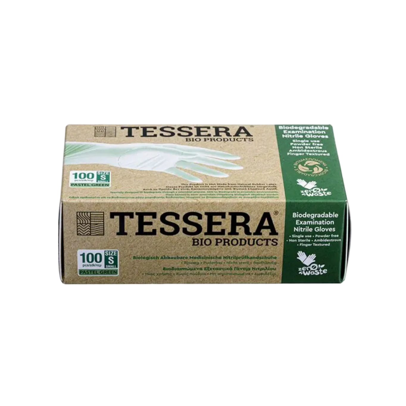 Doos á 10 stuks - Handschoenen Nitril Biodegradable Poedervrij