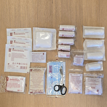 Verbanddoos voor in de auto