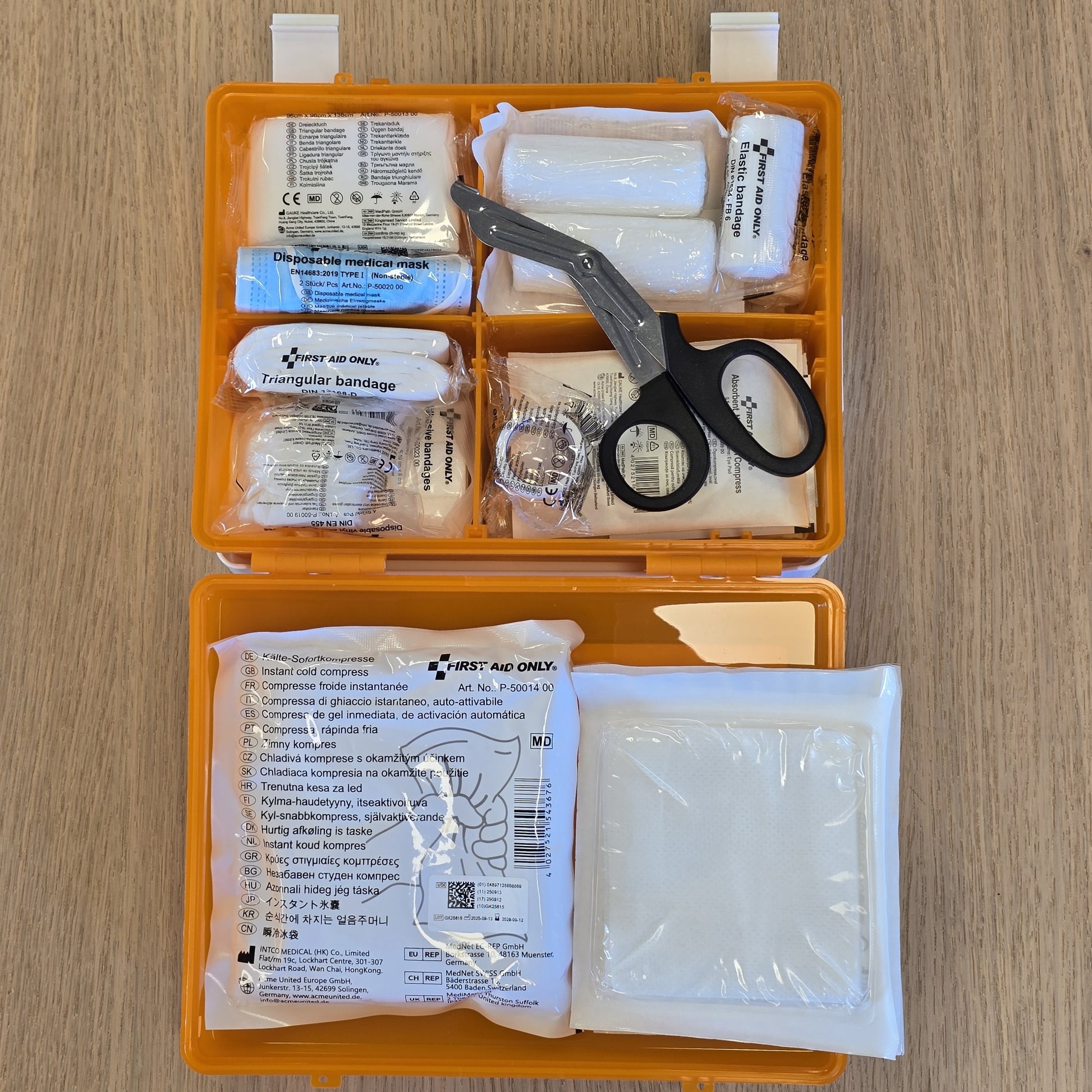 Verbanddoos voor bedrijven